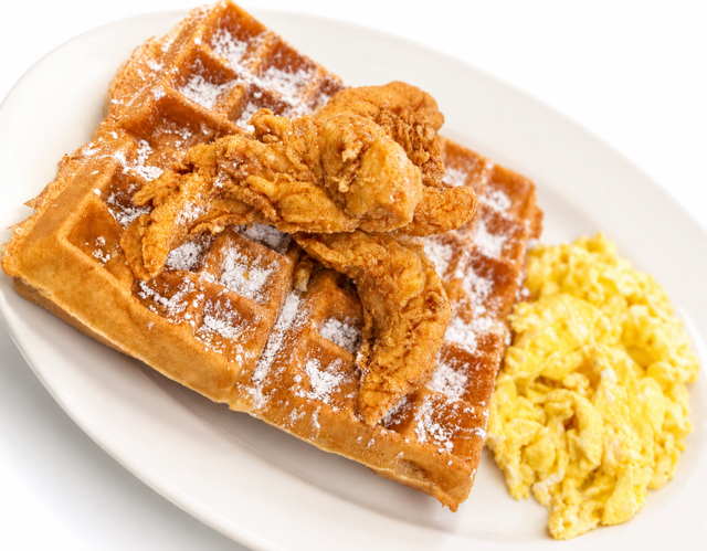 Chicken & Waffles.